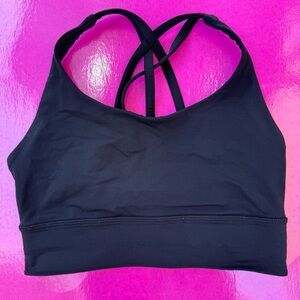 Lululemon Energy Longline Bra in Black